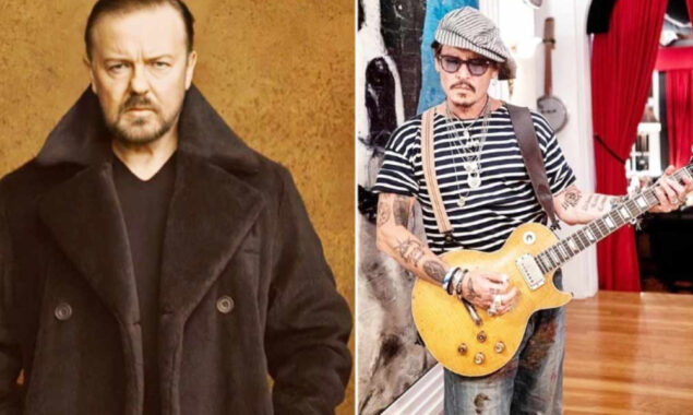 Ricky Gervais: Johnny Depp’s career is over “If People Knew What He Was Really Like”