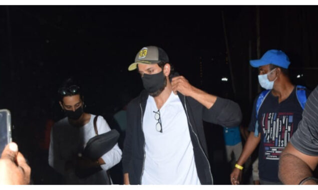 Hrithik Roshan was snapped in the city, looking casual and comfortable