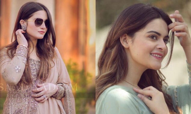 Aiman Khan & Minal Khan enjoying weekend with family