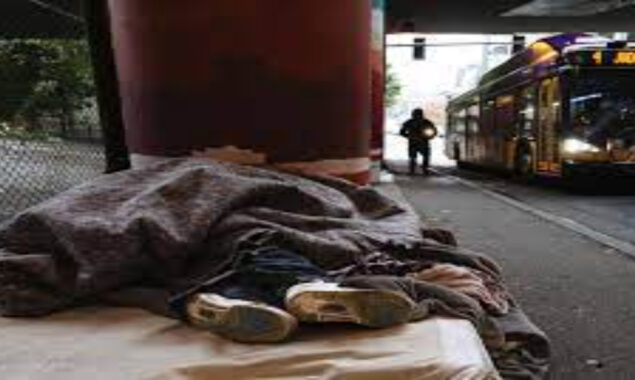 Several homeless persons have been spotted utilizing Seattle public transit as a shelter.