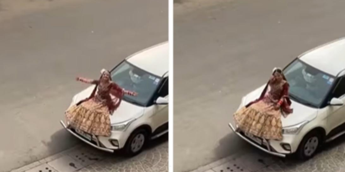 'Boss bride' proposes to her spouse in a unique way watch the video