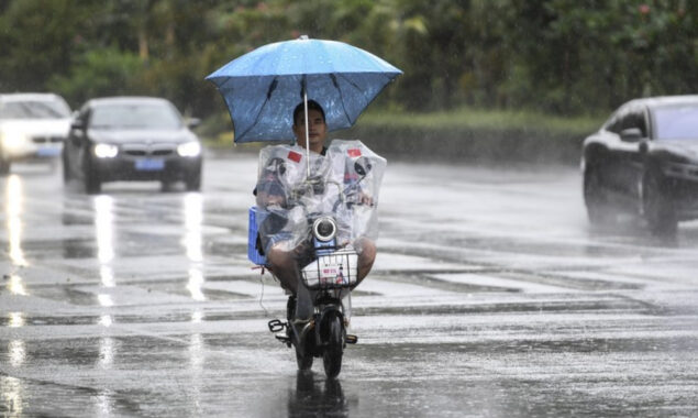 Heavy rain in southwest China