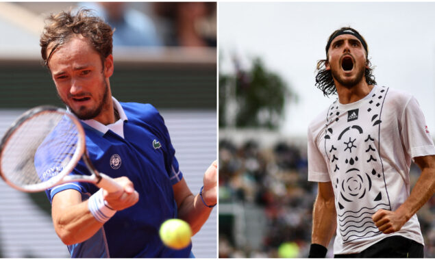 Medvedev, Tsitsipas target French Open last 16