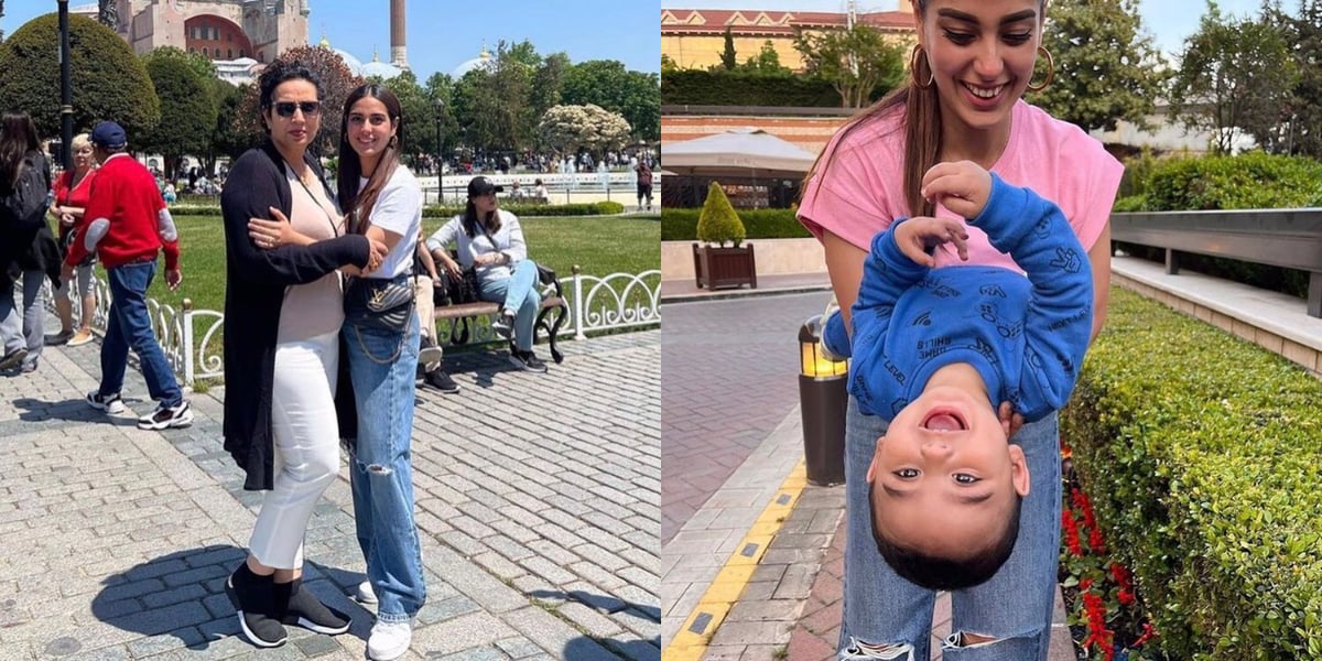 Iqra Aziz shares fun-filled vacation pictures with her family