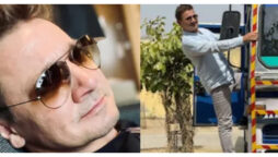 Jeremy Renner praises ‘beautiful country and culture’ while hanging on truck