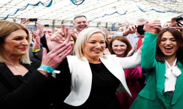 Sinn Fein, the Irish nationalist party, wins a historic election in Northern Ireland.