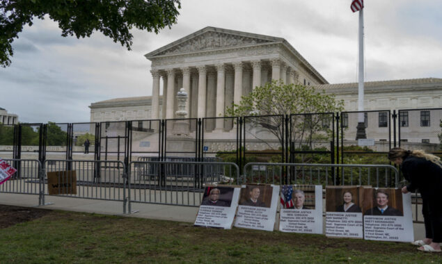 White House says it has ‘not seen violence’ against Supreme Court justices