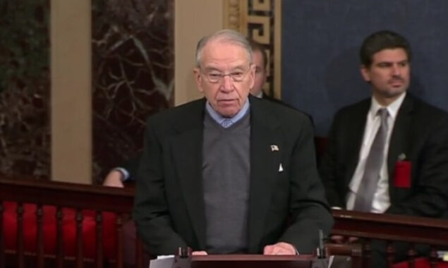 Grassley wants the VA to defend veterans’ right to bear arms.