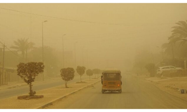 Sandstorm in Iraq