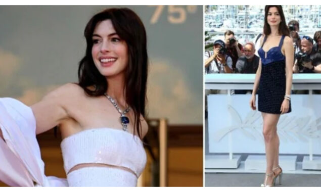 Anne Hathaway won the Cannes fashion game, also proves she hasn’t aged a day