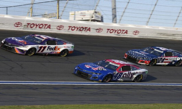 Denny Hamlin wins Coca-Cola 600 for first time
