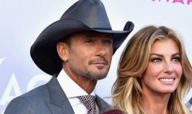 Faith Hill surprises Tim McGraw with a birthday