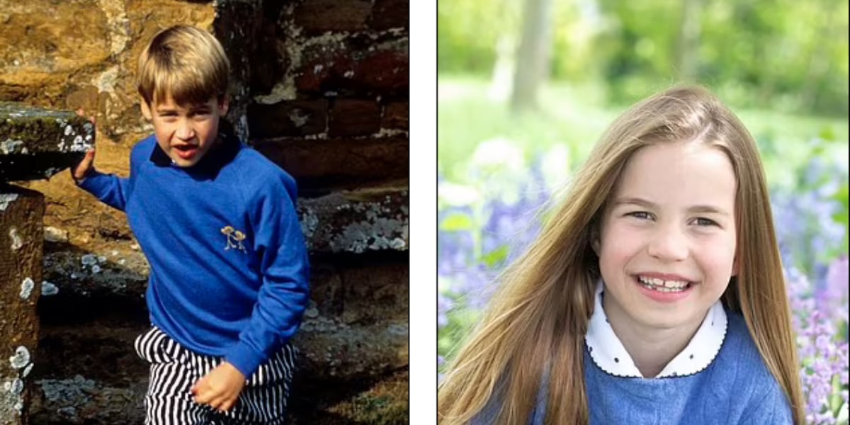 Royal fans mock Princess Charlotte over her resemblance to her father Prince William 