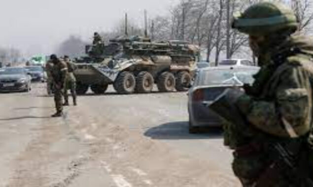 Russian forces are marching in Ukraine’s east.