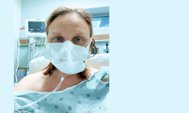 Covid sufferers are treated in a ‘scary’ way.