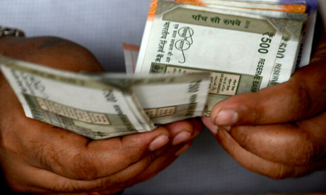 Indian rupee falls to new low on Fed action, inflation fears