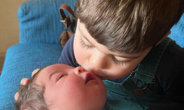 Andy Cohen loves his son Benjamin’s newborn baby sister Lucy – see the adorable pic!