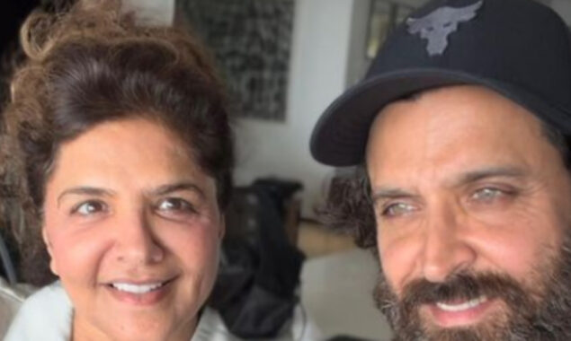 Mother’s Day: Hrithik Roshan learns yoga with his mother Pinkie Roshan