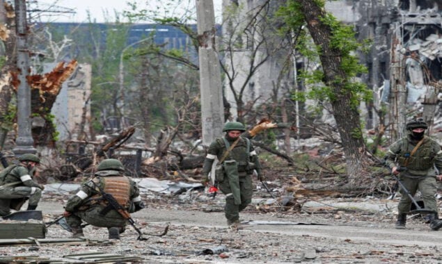 Russian troops start clearing mines from Azovstal steel plant