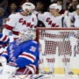 Hurricanes defeated by Rangers