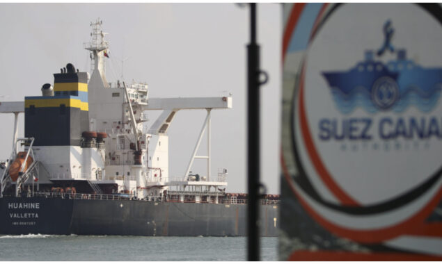Suez Canal records record monthly revenue in April