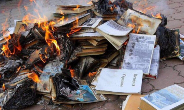 Burning Ukrainian history books is not denazification, according to the UK ambassador