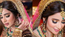 This time around, Saboor Ali was spotted playing dress-up in bridal galore for an alluring fashion shoot that has left her admirers awestruck.