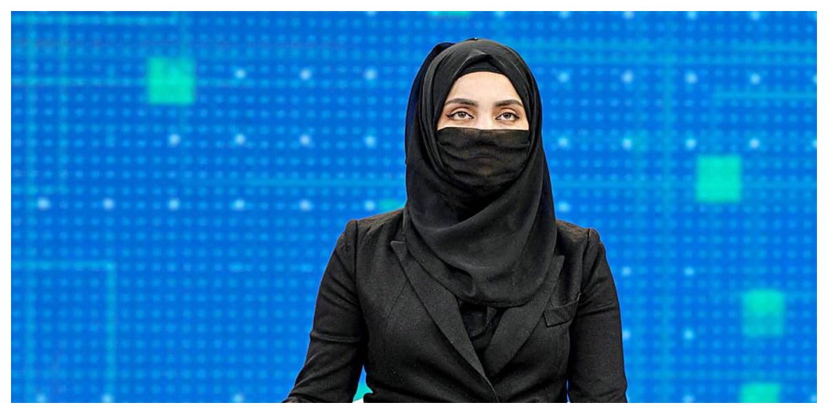 Afghan Female TV reporters
