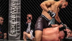 Goals sky high for British-Pakistani MMA fighter Faisal Malik