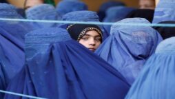 Afghan women defiant but feel ‘imprisoned’ by order to cover faces