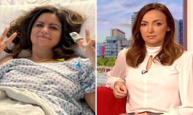 Sally Nugent in tears as she pays tribute to Deborah James