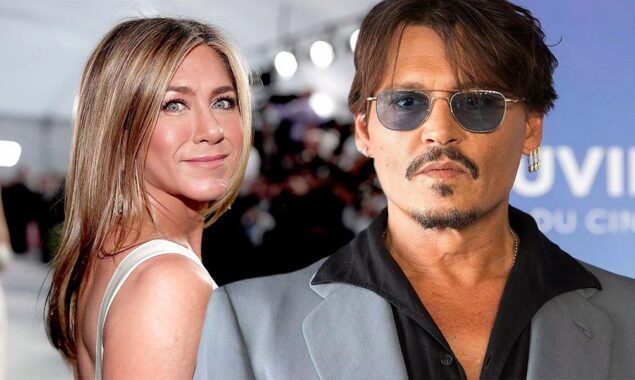 Johnny Depp starts following Jennifer Aniston