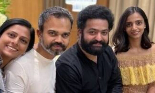 Both Jr NTR and Prashanth Neel, the director of KGF, commemorate their wedding anniversaries with their wives, together