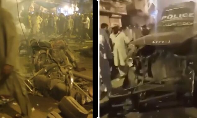 One dead, 11 injured in blast at Karachi’s Iqbal Cloth Market