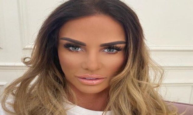 KATIE PRICE FINDS HER I’M CELEB BAG DURING TOUR OF OLD HOUSE