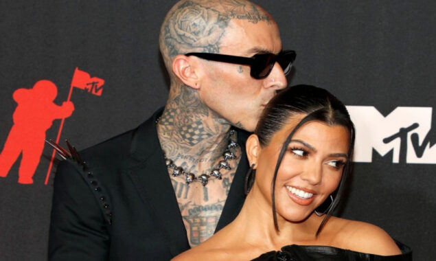 Kourtney Kardashian and Travis Barker