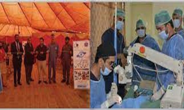OGDCL Sets Up Free Surgical Eye Camp