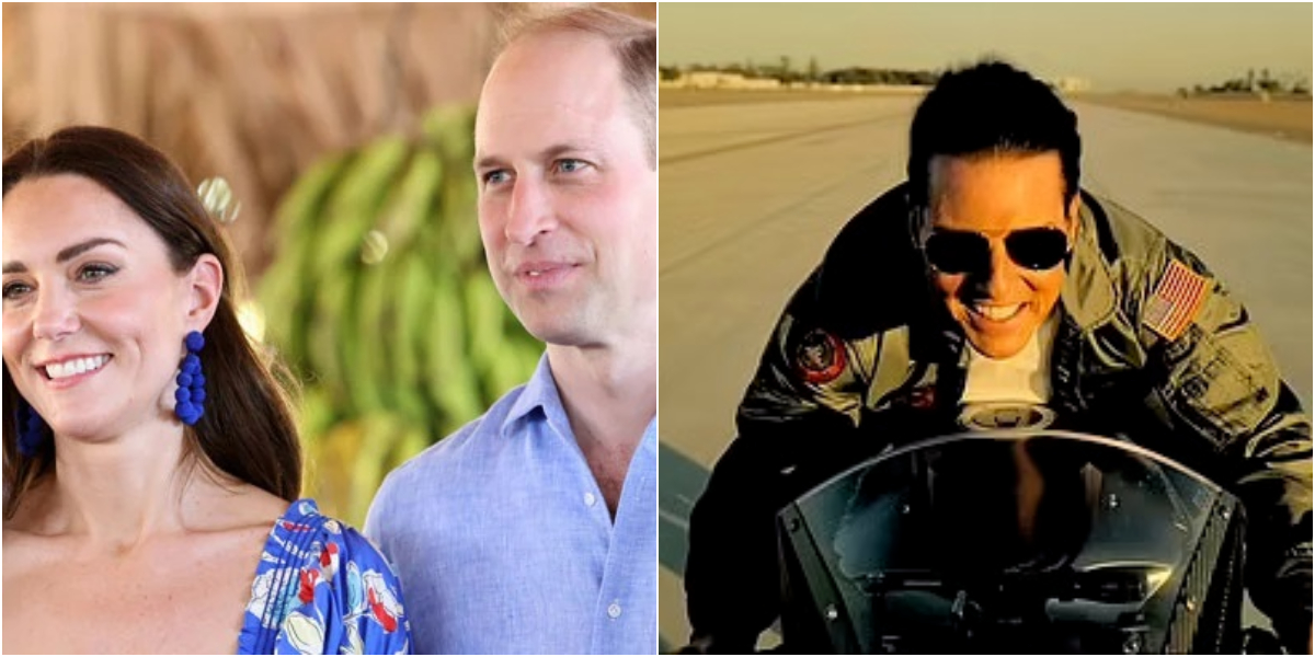 Prince William and Kate Middleton and tom cruise