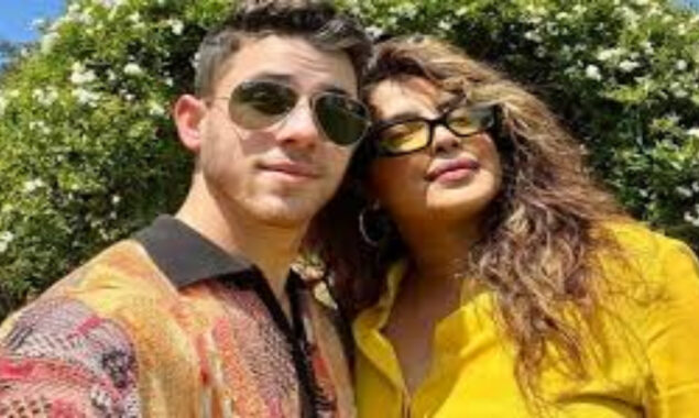 Priyanka Chopra and her daughter Malti Marie enjoy matching shoes