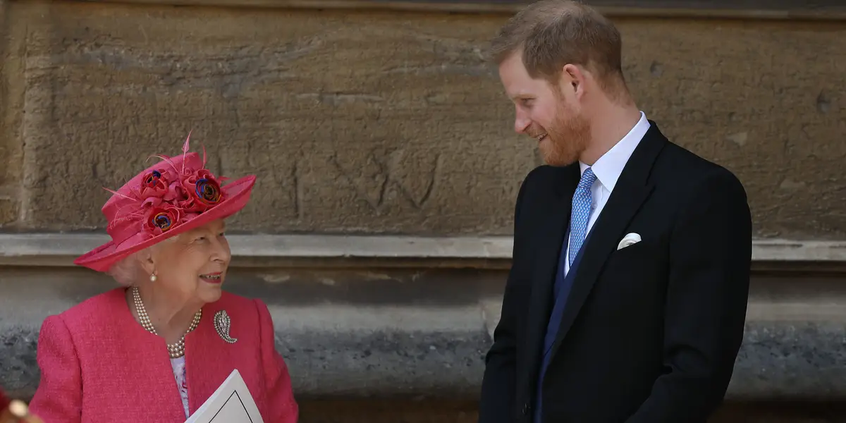 Queen and Prince Harry