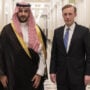 Saudi deputy defense minister meets US national security adviser