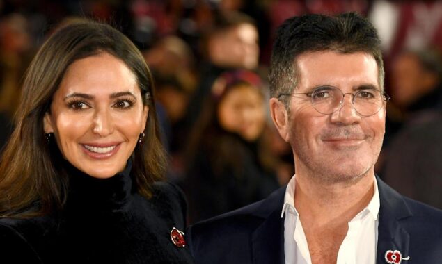 Simon Cowell and Lauren Silverman