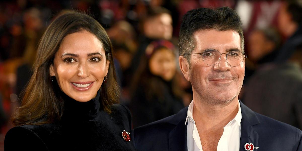 Simon Cowell and Lauren Silverman