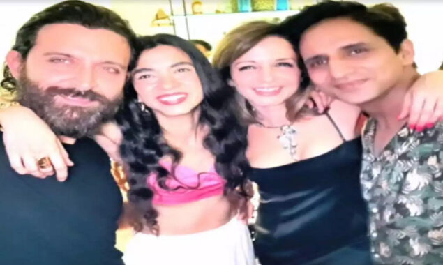 Sussanne Khan and Hrithik’s girlfriend Saba Azad are getting along quite well; proved by this post