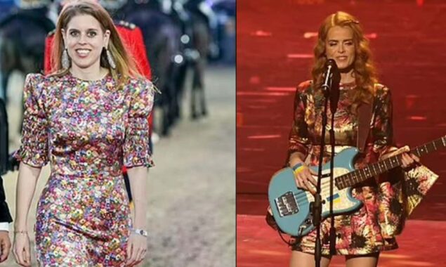 Royal fans spot Princess Beatrice’s doppelganger at Eurovision