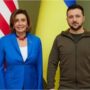 US Speaker Nancy Pelosi meet Zelensky in Kyiv