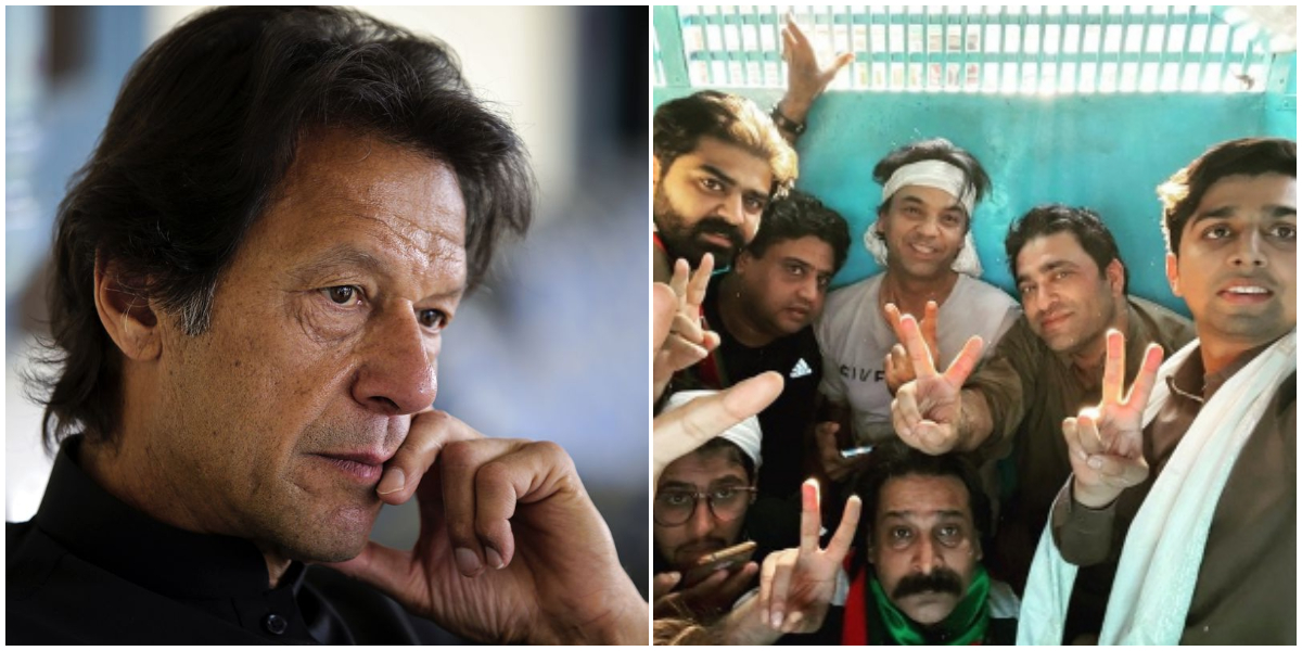 Imran Khan lambastes govt for arresting PTI leaders, workers in Sialkot