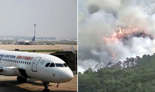 Chinese passenger jet crash