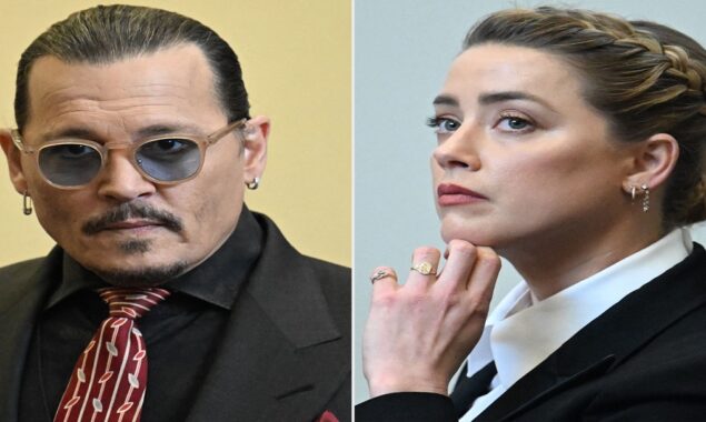 The slander trial of Johnny Depp and Amber Heard is mocked on Saturday Night Live
