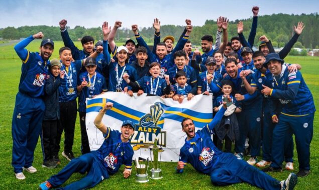 Alby Zalmi clinches European Cricket Series title